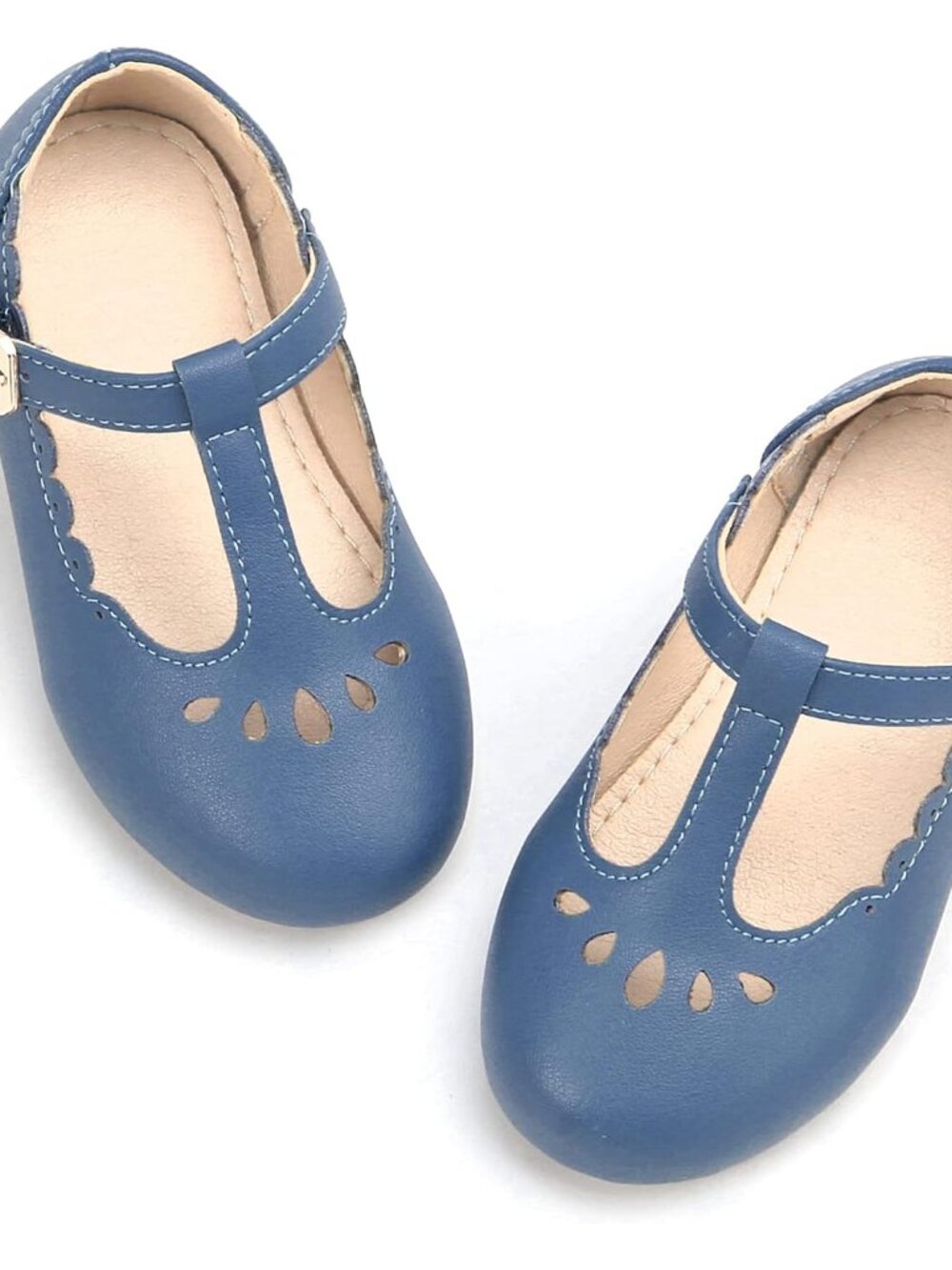 Girl's T-Strap Flats Toddler/Little Kid Ballet Mary Jane Party Dress Shoes